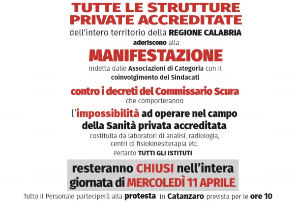 Sanità privata: Cgil, Cisl e Uil verso la mobilitazione